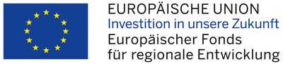 Dieses Vorhaben wurde aus Mitteln des Europäischen Fonds für regionale Entwicklung (EFRE) gefördert.