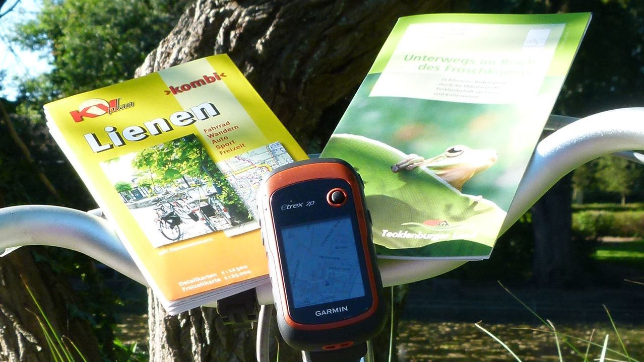 GPS Gerät mit Karten